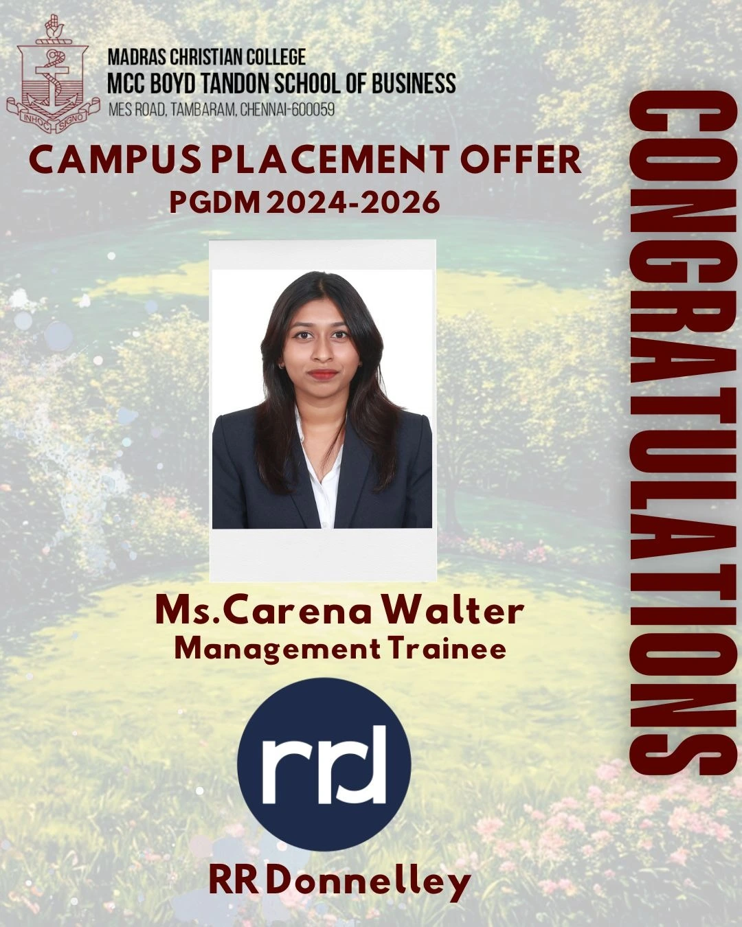 Campus Placement Offer